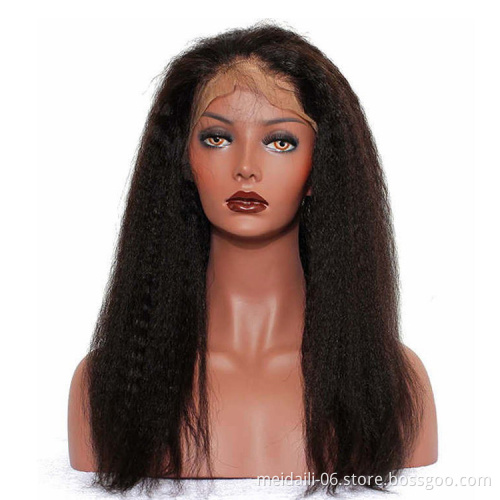 360 Lace Frontal Closure With Baby Hair Virgin Brazilian 100 Human Hair Kinky Straight Frontal